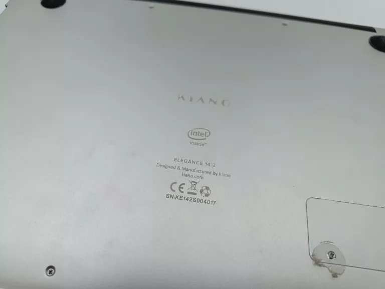 LAPTOP KIANO ELEGANCE 14.2 INTEL N3350 4GB/120GB SSD W10 HD GRAPHICS 500