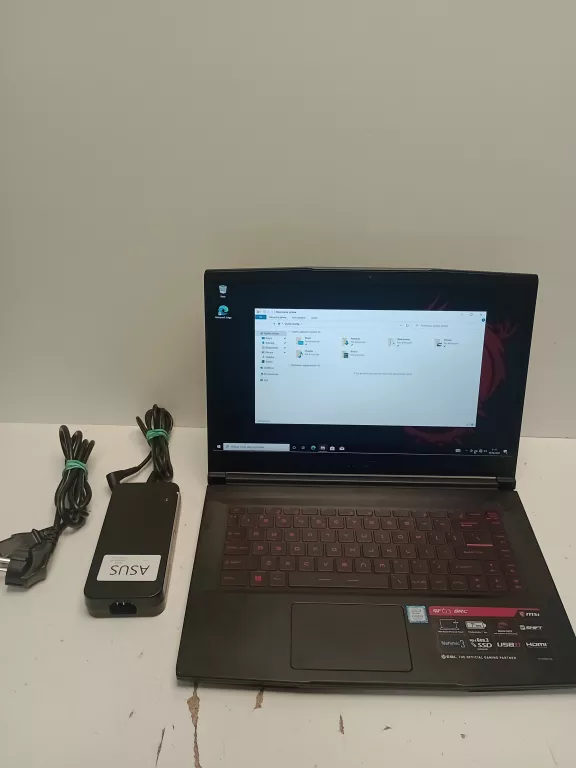 LAPTOP MSI GF63 THIN 9RC MS-16R1 I5-8TH GTX 1050 8GB/1TB