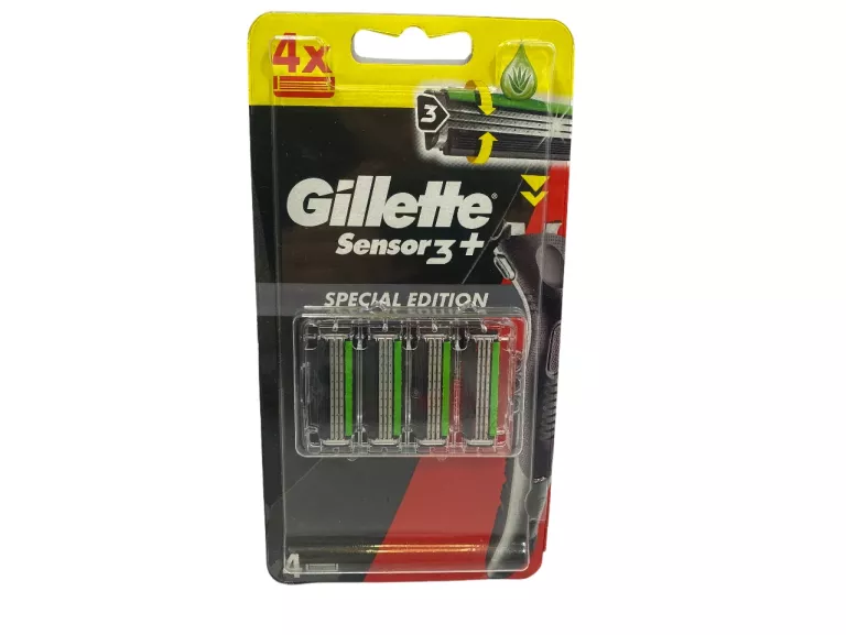 WKŁADY GILLETTE SENSOR 3 + 4 WKŁADKI