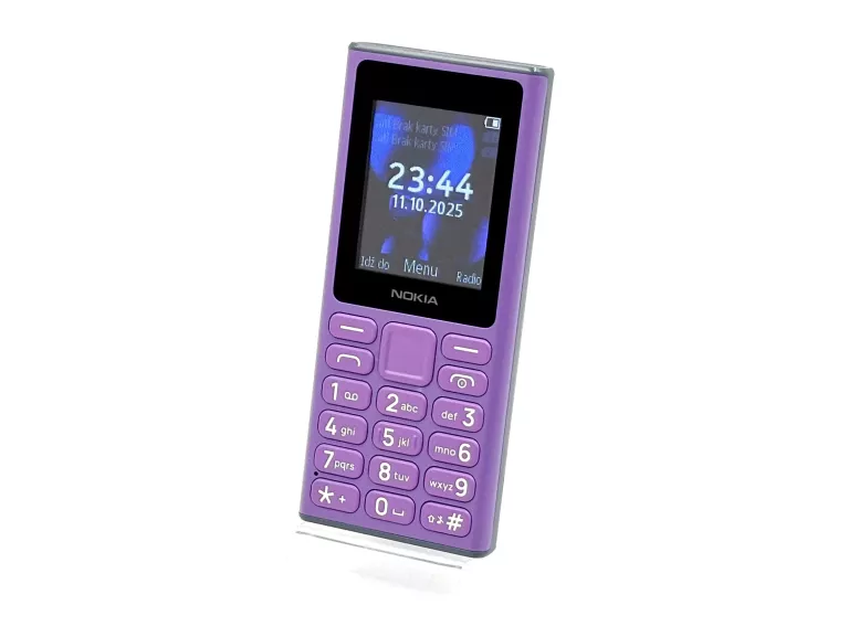 NOKIA 105 4G(LTE) 4/4MB DUAL SIM TA-1684 FIOLETOWY