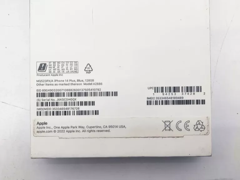 TELEFON APPLE IPHONE 14 PLUS