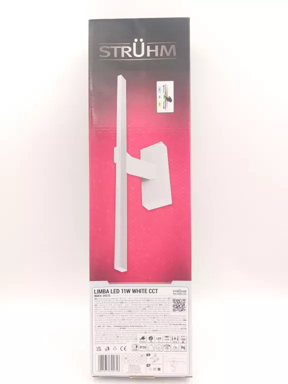 STRUHM KINKIET WEWNĘTRZNY NOWOCZESNY NAD OBRAZ LIMBA LED 11W 50CM CCT