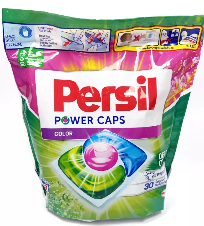 KAPSUŁKI DO PRANIA PERSIL POWER CAPS COLOR 29 SZT