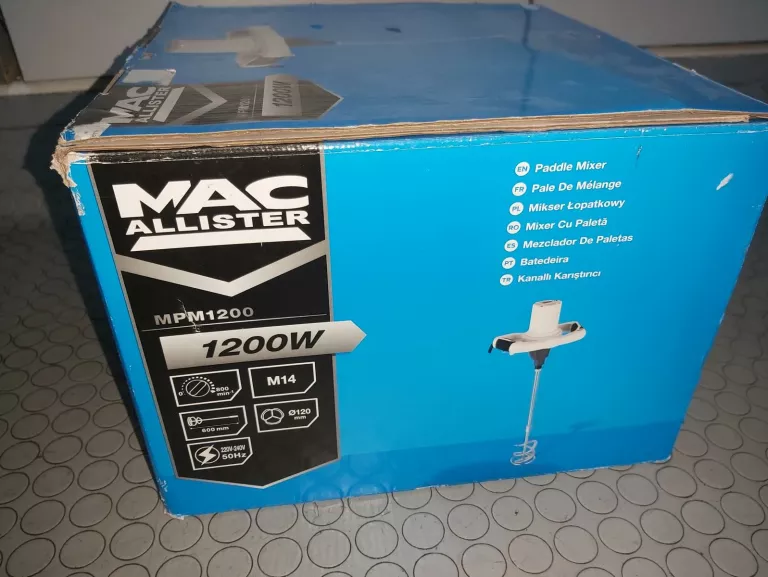 MIESZADŁO MACALLISTER MPM1200 1200W W KARTONIE