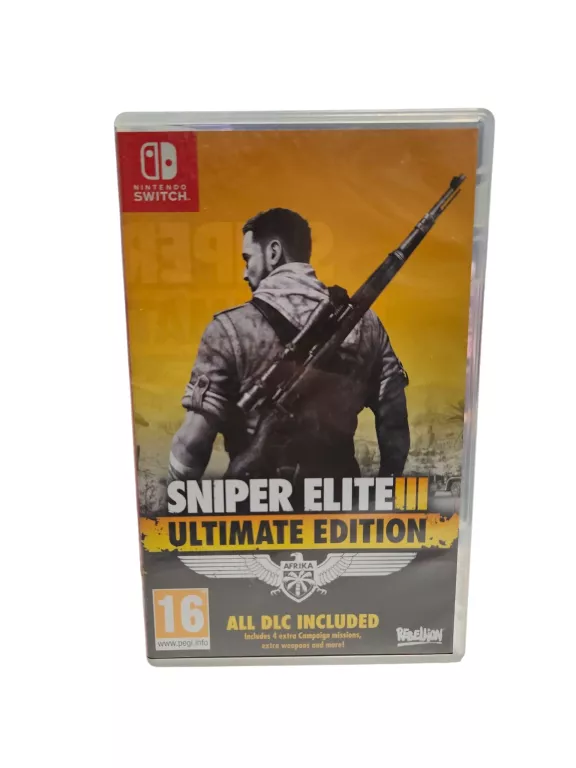 GRA NA NINTENDO SWITCH SNIPER ELITE III ULTIMATE EDITION