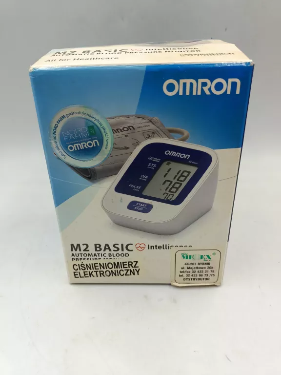 CIŚNIENIOMIERZ OMRON BASIC M2 PUDEŁKO
