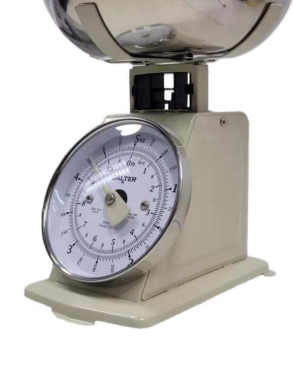 PONADCZASOWA MECHANICZNA WAGA KUCHENNA SALTER – POJEMNOSC 5 KG