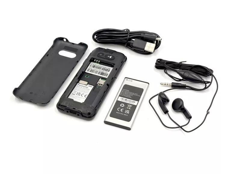 TELEFON DLA SENIORA PANASONIC KX-TU250 EXB 4G(LTE) CZARNY