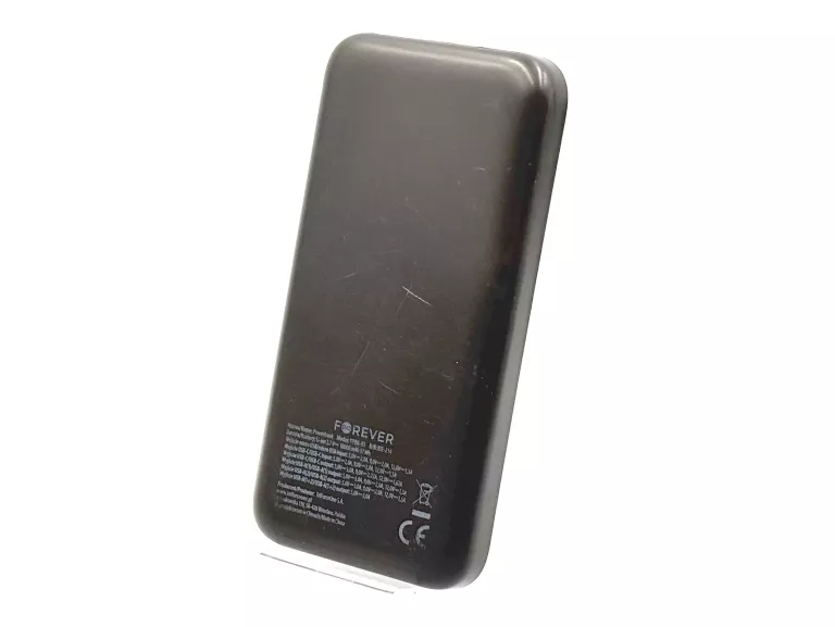 POWERBANK FOREVER 10000MAH 2USB USB-C MICRO SZARY