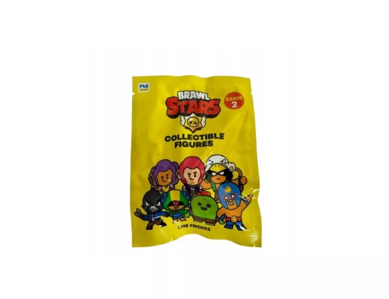 BRAWL STARS SERIA 2 - SASZETKA Z FIGURKĄ