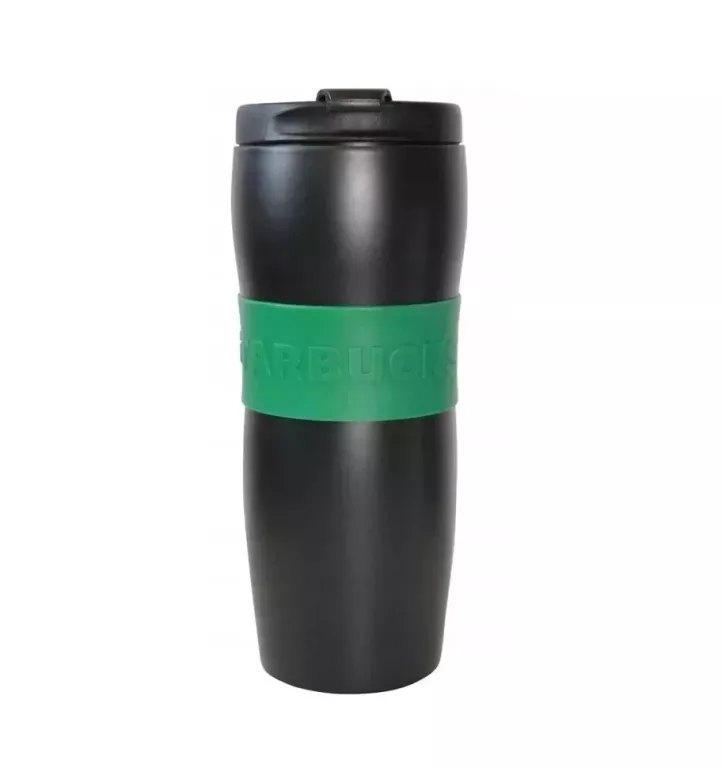 STARBUCKS ORYGINALNY KUBEK TERMICZNY 354ML CZARNO-ZIELONY SKU#011116825