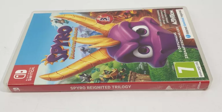 GRA NA NINTENDO SWITCH SPYRO REIGNITED TRILOGY