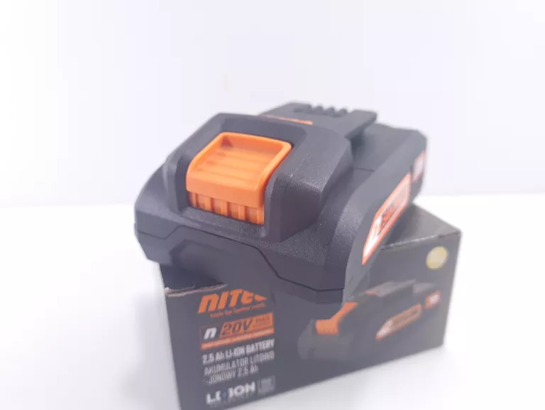 AKUMULATOR LI-ION NITEO TOOLS 20 V 2,5 AH #STAN FABRYCZNY