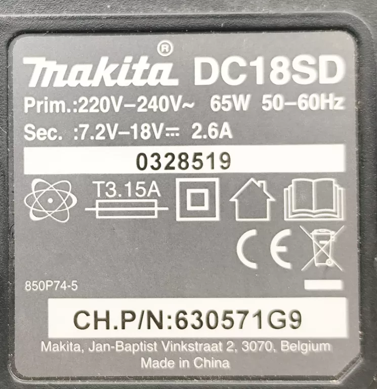 WKRĘTARKA MAKITA DHP453 ŁADOWARKA
