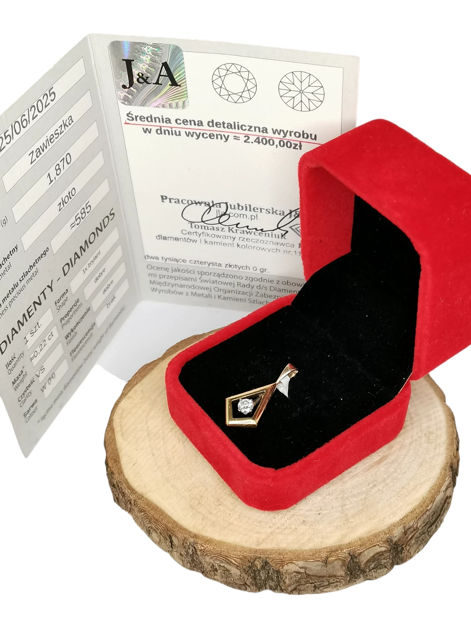 zlota-zawieszka-z-brylanetem-219g-585-ean-gtin-5901500502290