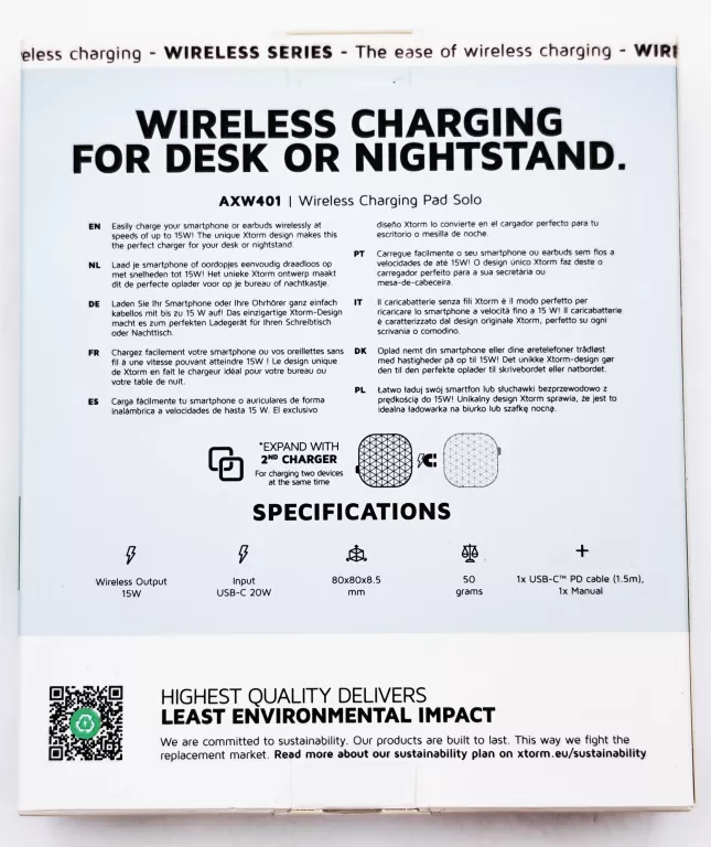 ladowarka-indukcyjna-xtorm-wireless-charger-solo-ean-gtin-8718182277425