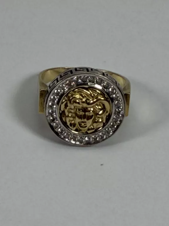 ZŁOTY PIERŚCIONEK VERSACE MEDUSA 5,3G 585