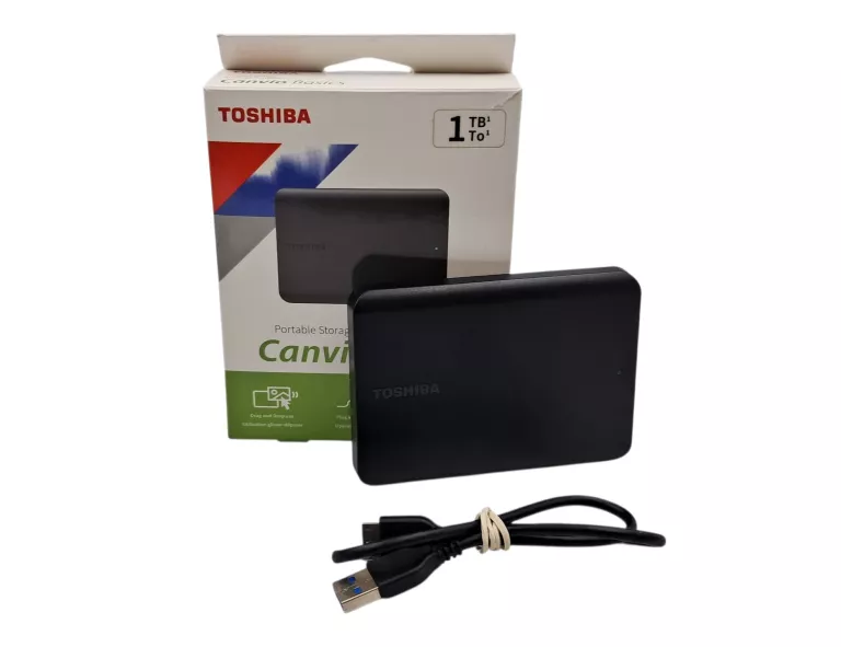 DYSK TOSHIBA CANVIO BASICS 1TB CZARNY