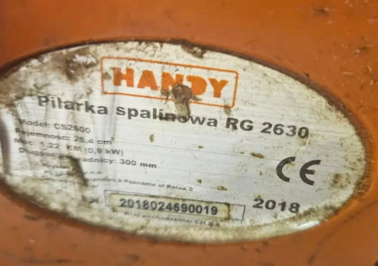 HANDY PILARKA SPALINOWA RG2630 1,2 KM