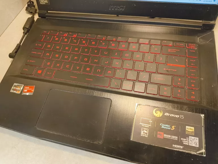LAPTOP MSI MS-16WK RYZEN 5 16/512