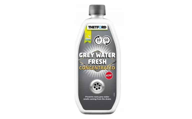 KONCENTRAT DO WODY SZAREJ NA KEMPINGU W KAMPERZE GREY WATER 0,8L THETFORD