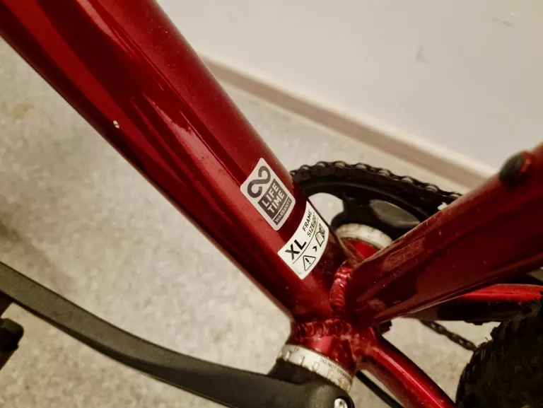 ROWER GÓRSKI MTB KROSS LEVEL 6.0 M20 29 CALI MĘSKI RUBINOWO-SREBRNY