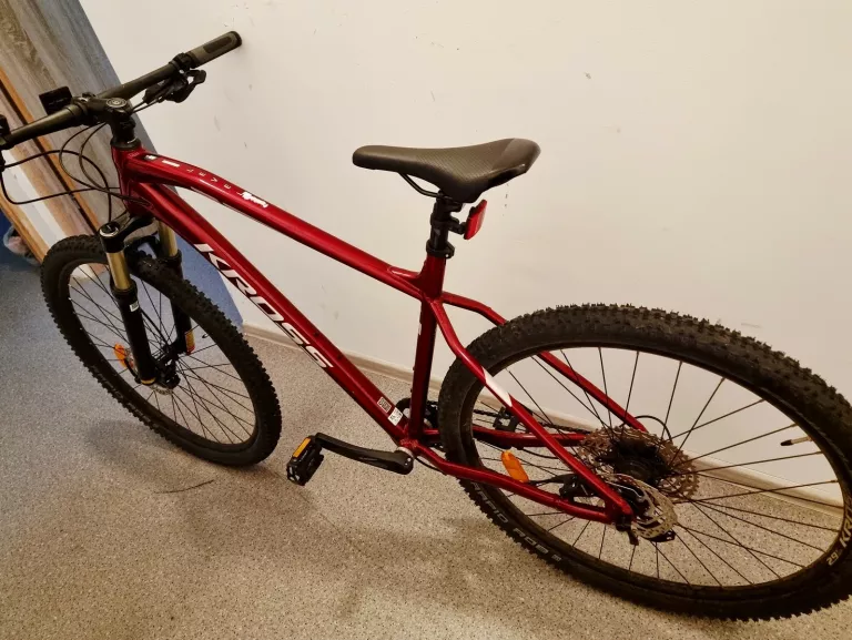 ROWER GÓRSKI MTB KROSS LEVEL 6.0 M20 29 CALI MĘSKI RUBINOWO-SREBRNY