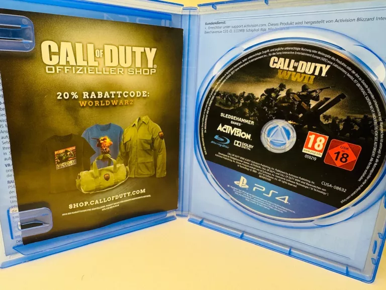 GRA PS4 CALL OF DUTY WWII