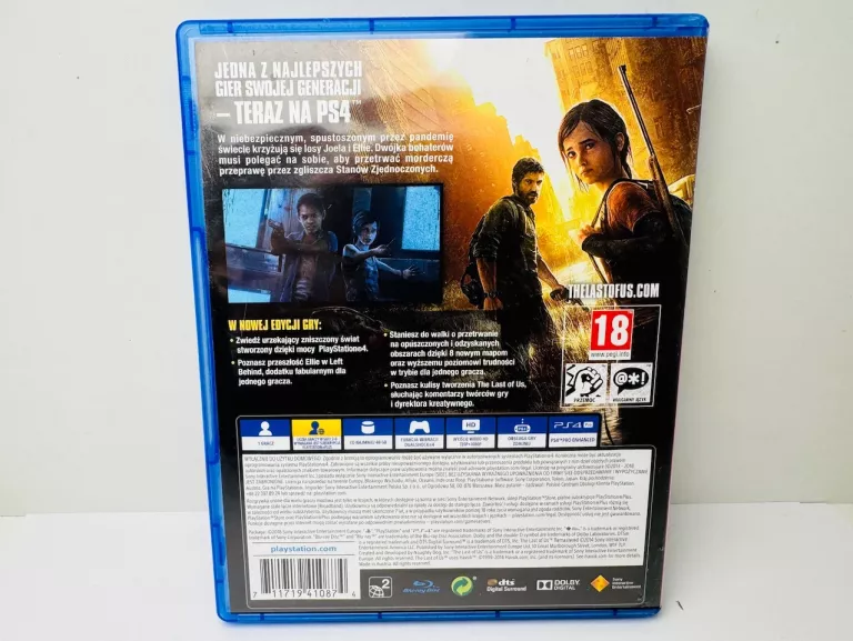 GRA PS4 THE LAST OF US REMASTERED