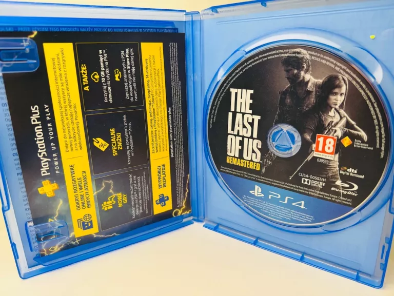 GRA PS4 THE LAST OF US REMASTERED