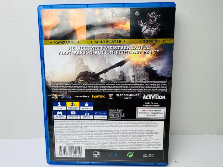 GRA PS4 CALL OF DUTY WWII