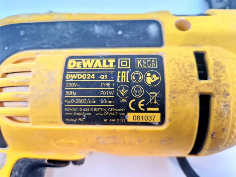 WIERTARKA UDAROWA DEWALT DWD024
