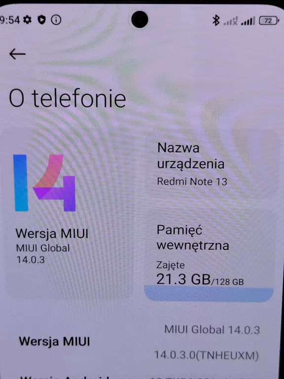 REDMI NOTE 13 6/128 GB KOMPLET