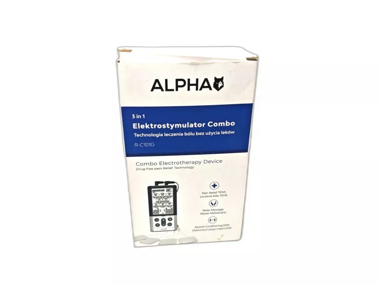 ELEKTROSTYMULATOR COMBO 3 W 1 ALPHA R-3101G KPL