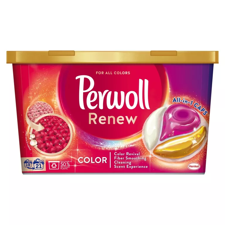 PERWOLL KAPSUŁKI DO PRANIA COLOR 21 SZTUK