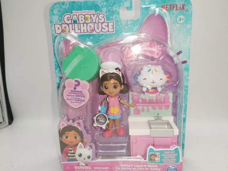 ZESTAW GABBY'S DOLLHOUSE GABBY'S LUNCH AND MUNCH