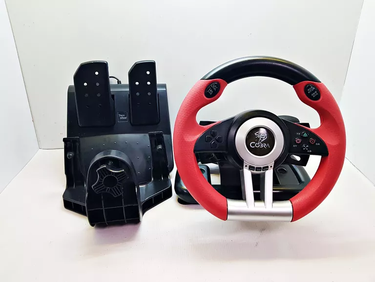 KIEROWNICA Z PEDAŁAMI COBRA SW8080 PRO UCHWYT