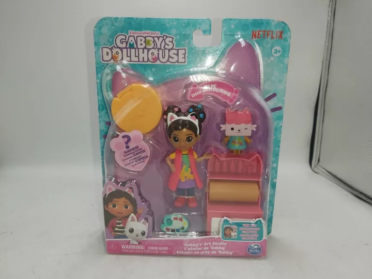 ZESTAW GABBY'S DOLLHOUSE GABBY'S ART STUDIO