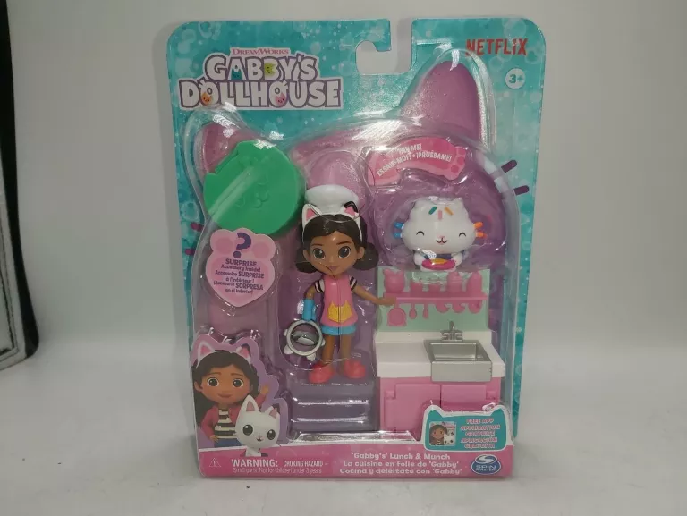 ZESTAW GABBY'S DOLLHOUSE GABBY'S LUNCH AND MUNCH