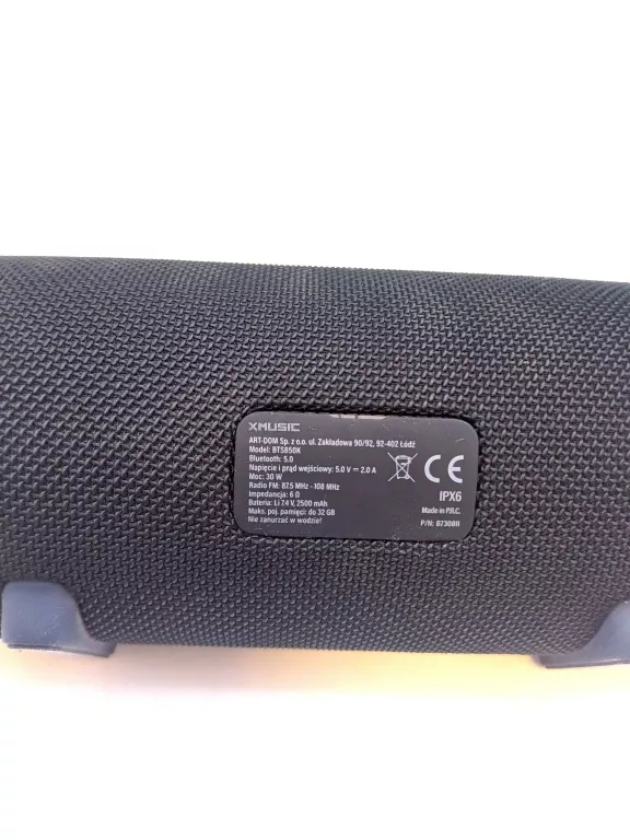 GŁOŚNIK BT XMUSIC BTS850K