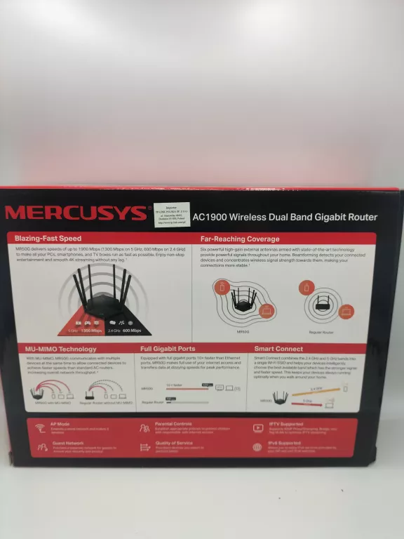 ROUTER AC1900 MERCUSYS 5G