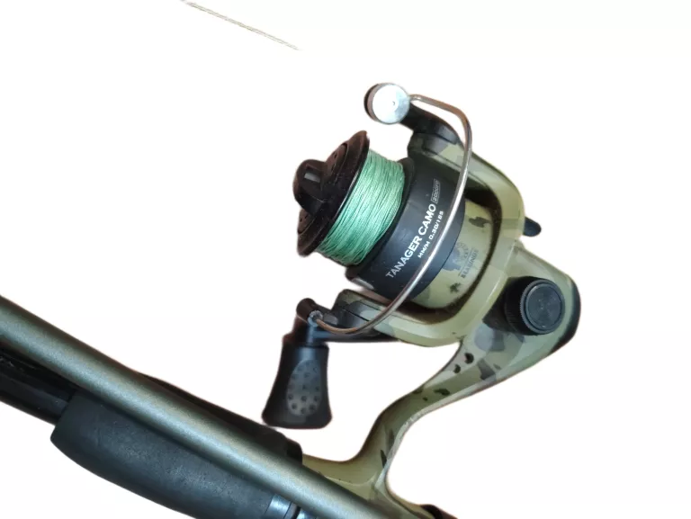 WEDKA MITCHELL TANGER CAMO +KOŁOWROTEK TANAGER CAMO 2000FD