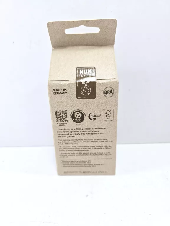 NUK BUTELKA ZE SMOCZKIEM SILIKONOWYM 150 ML S FOR NATURE ZIELONA