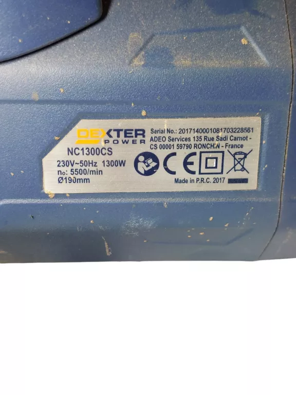 PIŁA TARCZOWA DEXTER NC1300CS