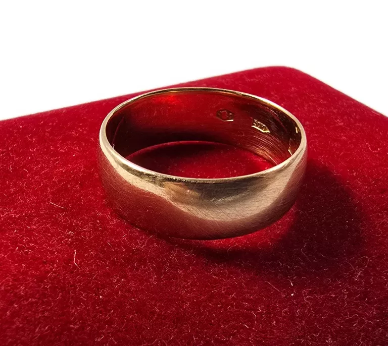 ZŁOTA OBRĄCZKA PRÓBY 583 / R. 18 / 4,33G!