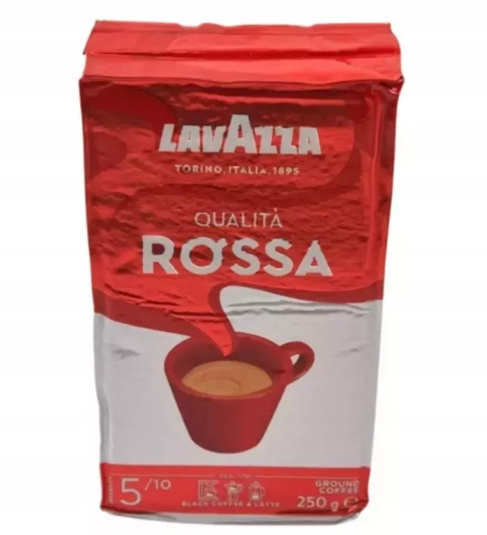 KAWA MIELONA LAVAZZA QUALITA ROSSA 250G