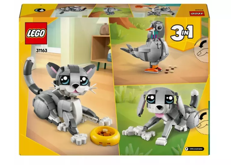 LEGO CREATOR 3 W 1 PSOTNY KOT 31163