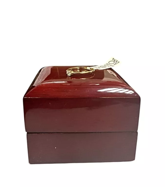 ZŁOTY PIERŚCIONEK 333/0,75 G/ R.10