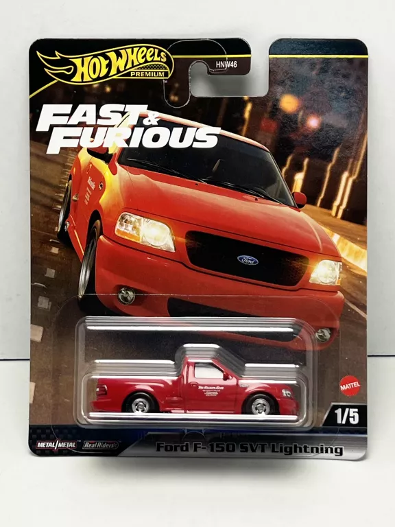 SAMOCHODZIK HOT WHEELS HNW46 FORD F-150 SVT LIGHTNING