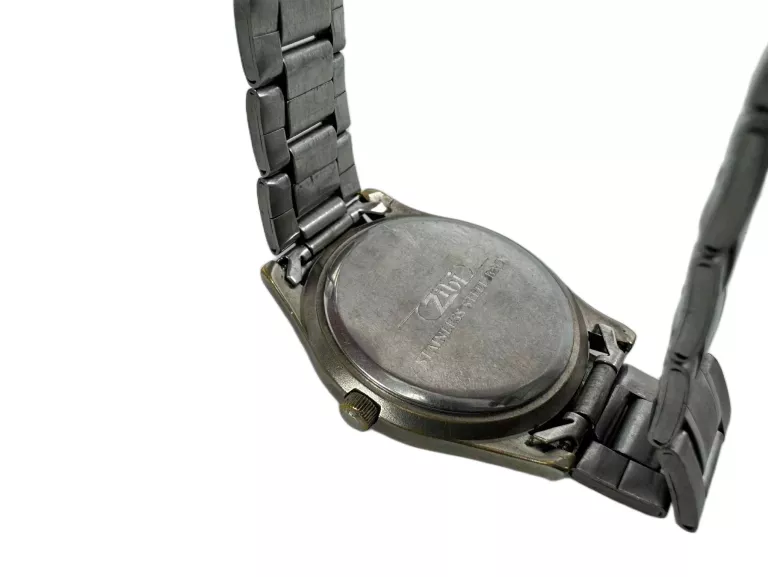 ZEGAREK MĘSKI LAROT NA BRANSOLECIE SREBRNY